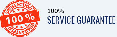 Service Guarantee 100%