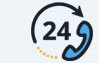 24 x 7 Support